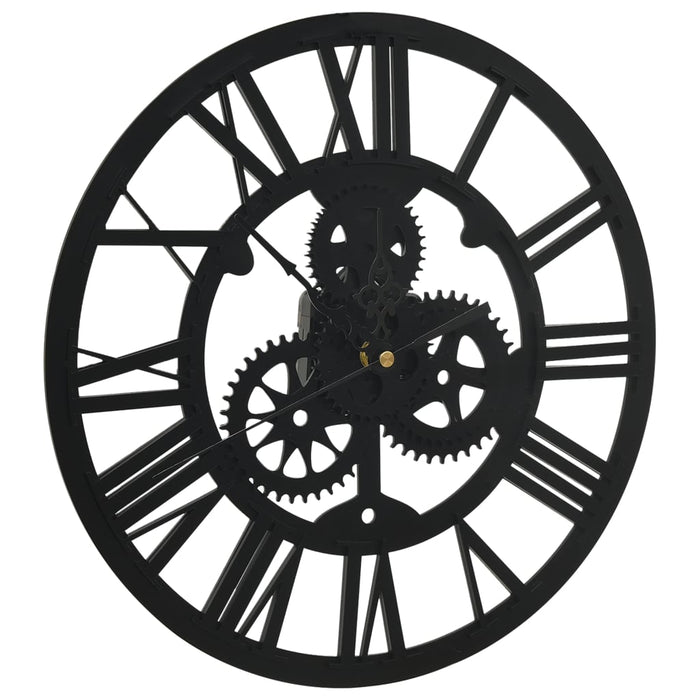 Wall Clock Black 30 cm Acrylic