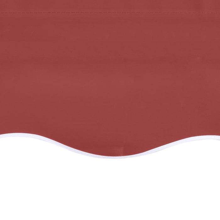 Replacement Fabric for Awning Burgundy Red 3.5x2.5 m