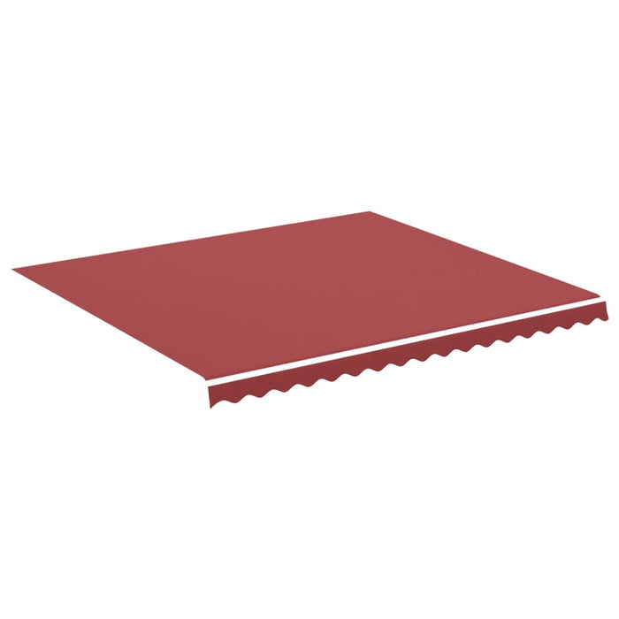 Replacement Fabric for Awning Burgundy Red 4x3.5 m