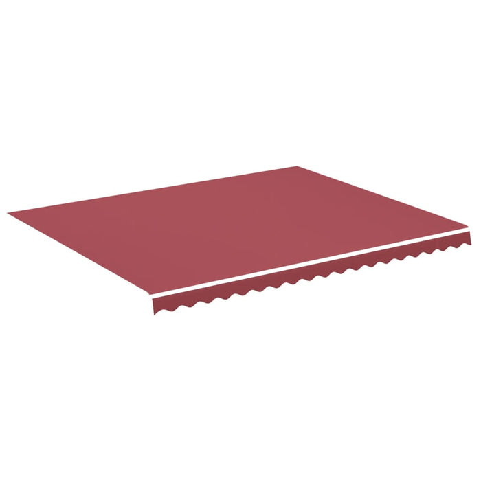 Replacement Fabric for Awning Burgundy Red 4.5x3.5 m