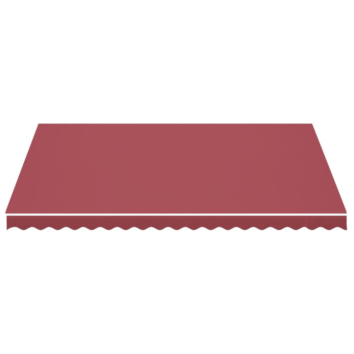 Replacement Fabric for Awning Burgundy Red 4.5x3.5 m