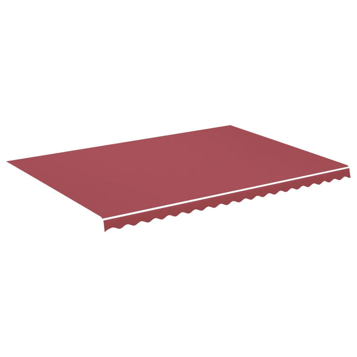 Replacement Fabric for Awning Burgundy Red 5x3.5 m