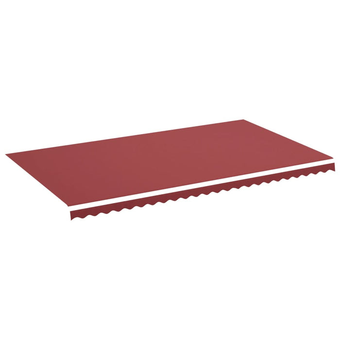 Replacement Fabric for Awning Burgundy Red 6x3.5 m