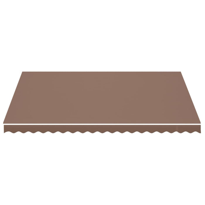 Replacement Fabric for Awning Brown 4.5x3.5 m