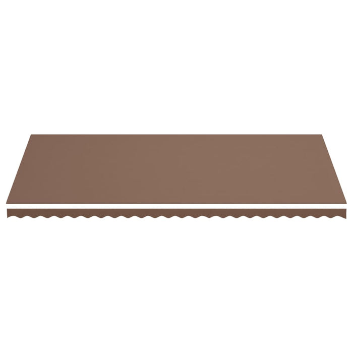 Replacement Fabric for Awning Brown 6x3 m