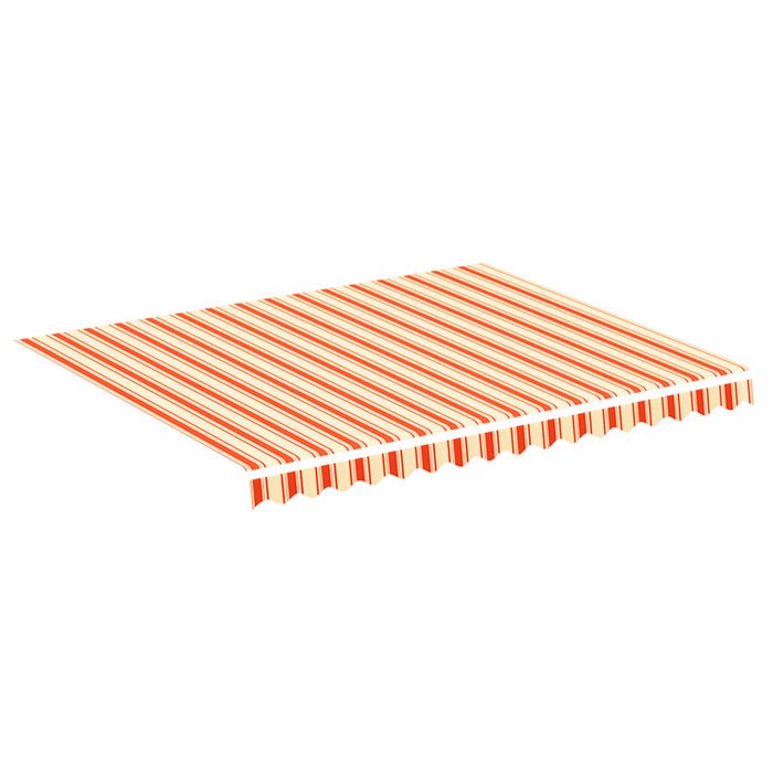 Replacement Fabric for Awning Yellow and Orange 3x2.5 m