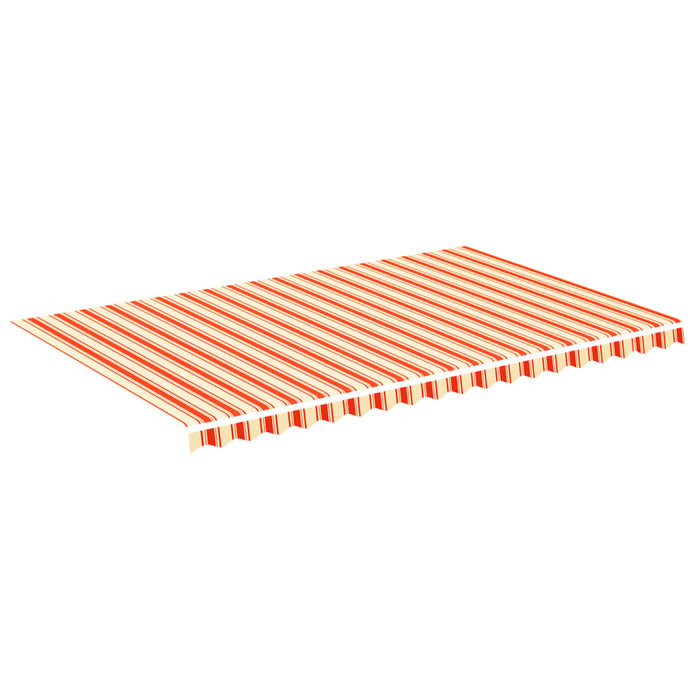 Replacement Fabric for Awning Yellow and Orange 5x3 m