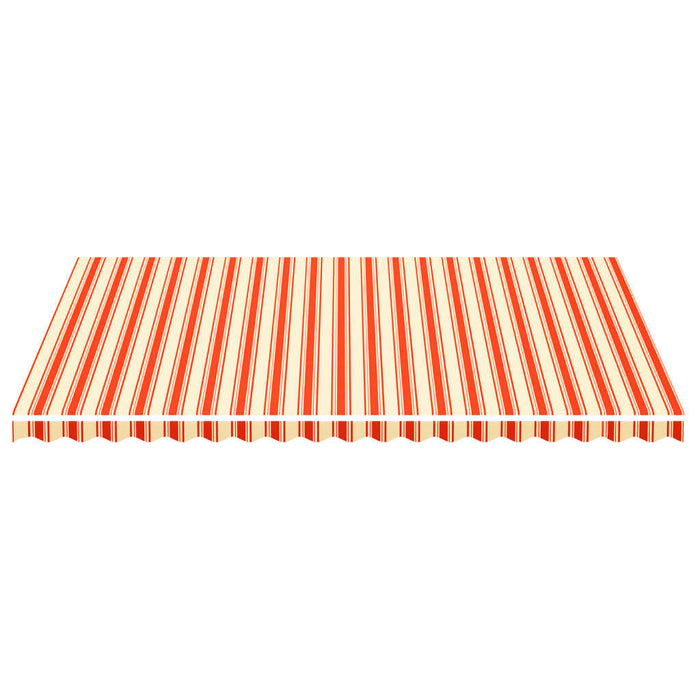 Replacement Fabric for Awning Yellow and Orange 5x3.5 m