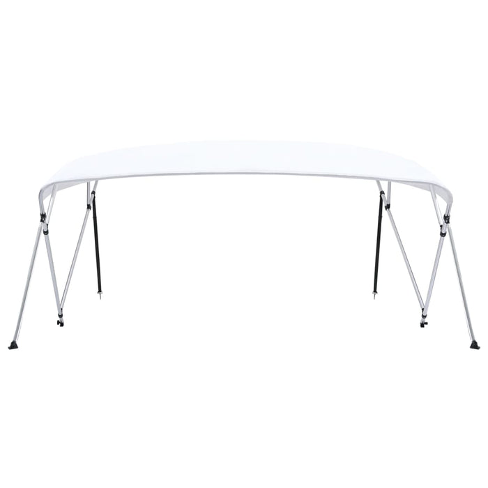 4 Bow Bimini Top White 243x(230-244)x137 cm