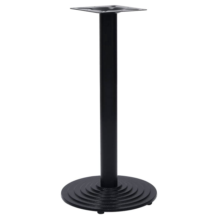 Bistro Table Leg Black Ø43x72 cm Cast Iron