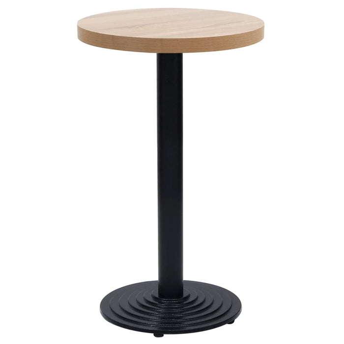 Bistro Table Leg Black Ø43x72 cm Cast Iron