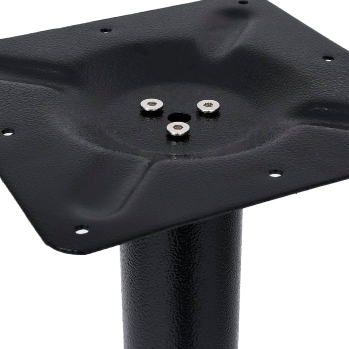 Bistro Table Leg Black Ø43x72 cm Cast Iron