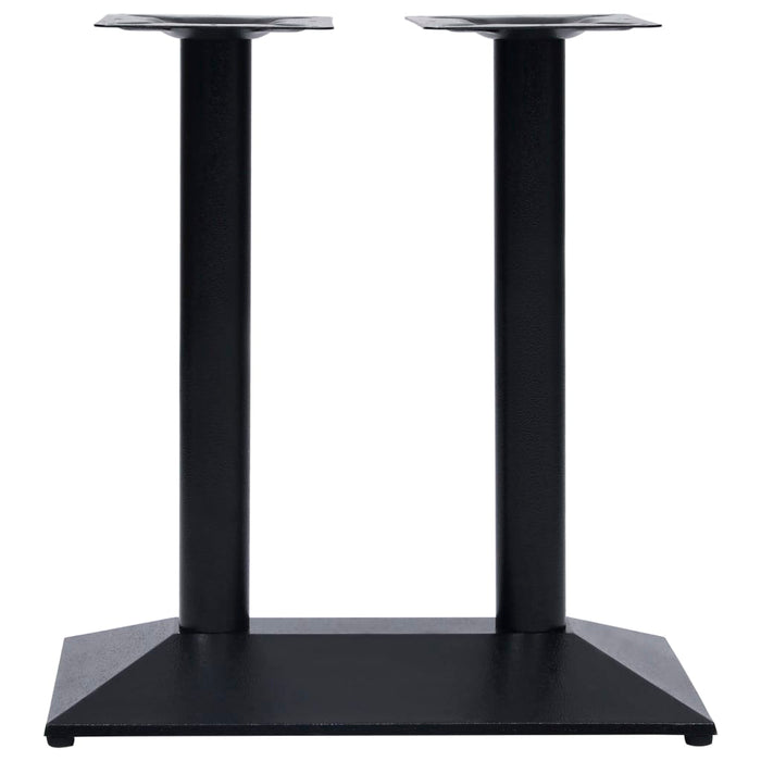 Bistro Table Leg Black 70x40x72 cm Cast Iron