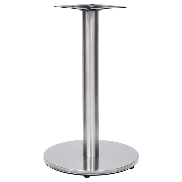 Bistro Table Leg Silver Ø45x72 cm Stainless Steel