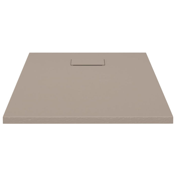 Shower Base Tray SMC Brown 90x70 cm