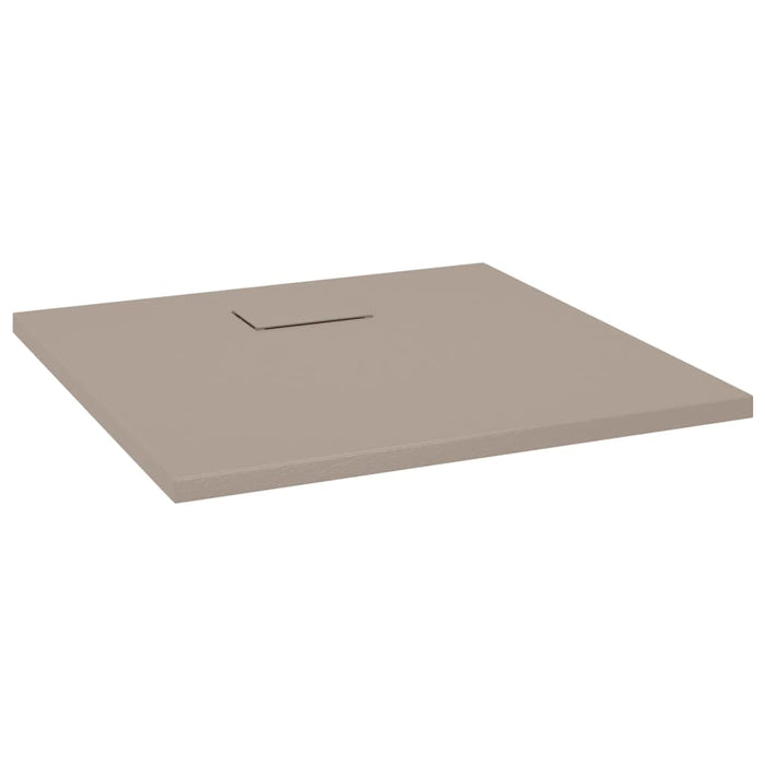 Shower Base Tray SMC Brown 90x90 cm