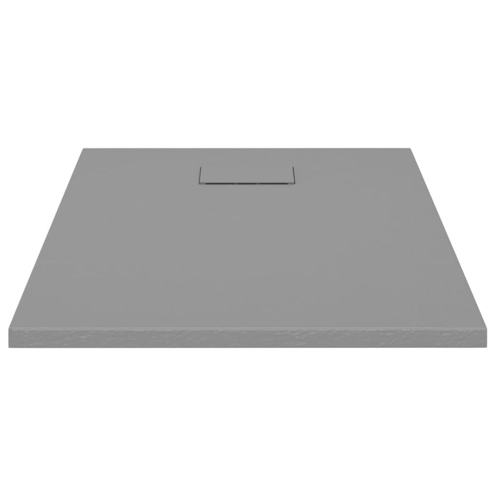 Shower Base Tray SMC Grey 90x70 cm