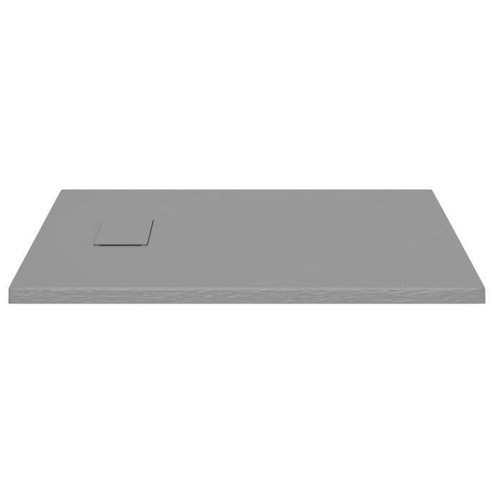 Shower Base Tray SMC Grey 90x70 cm