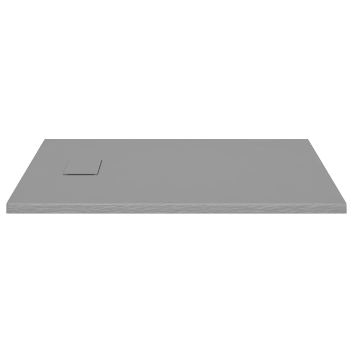 Shower Base Tray SMC Grey 100x80 cm