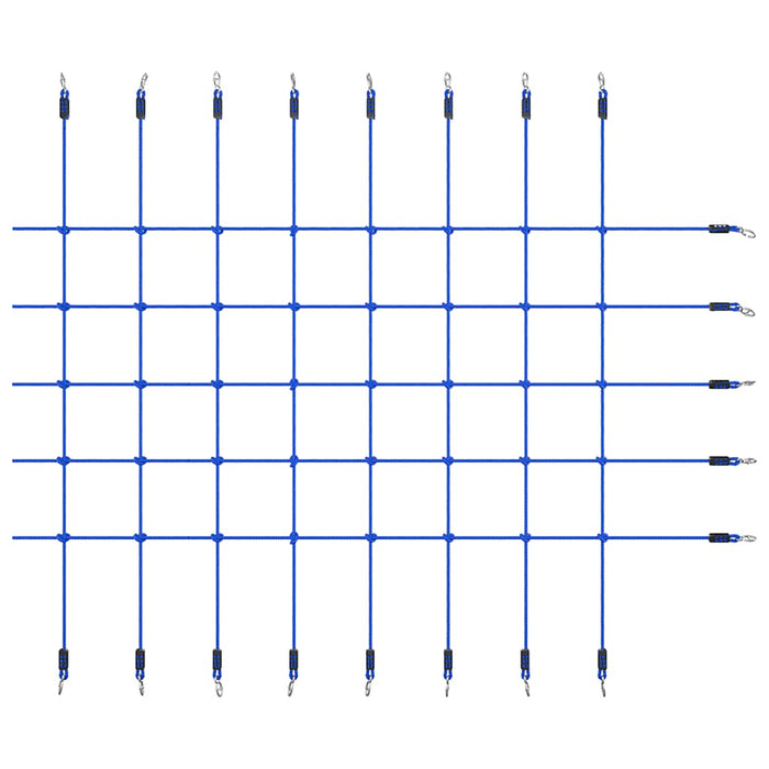 Мрежа за катерене 200x150 см синя