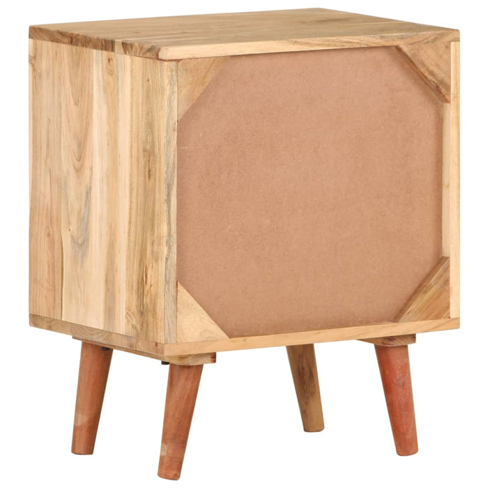 Bedside Cabinet 40x30x50 cm Solid Acacia Wood