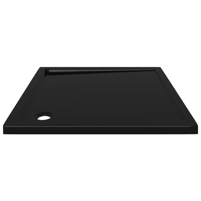 Square ABS Shower Base Tray Black 90x90 cm