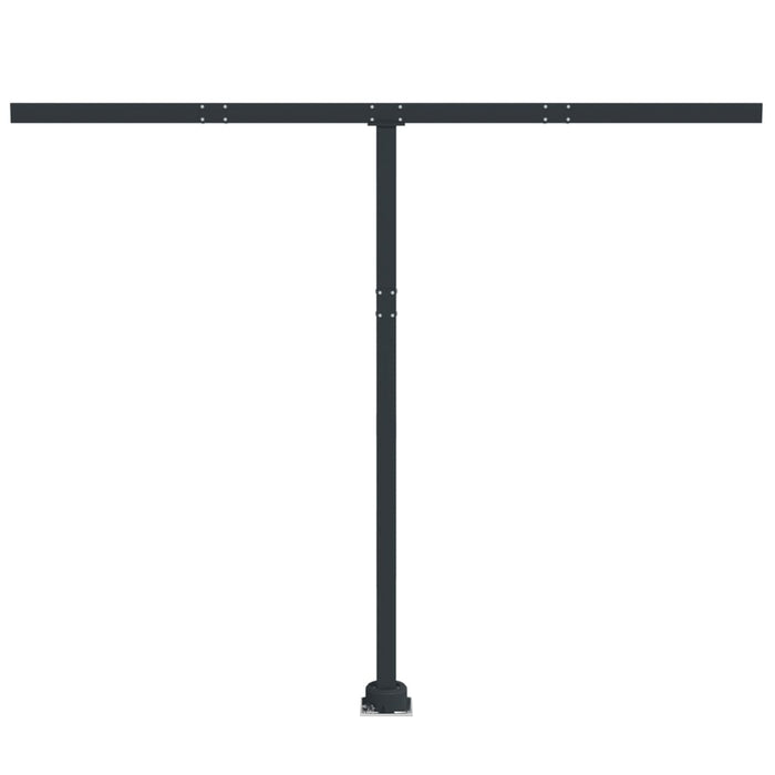 Awning Post Set Anthracite 300x245 cm Iron