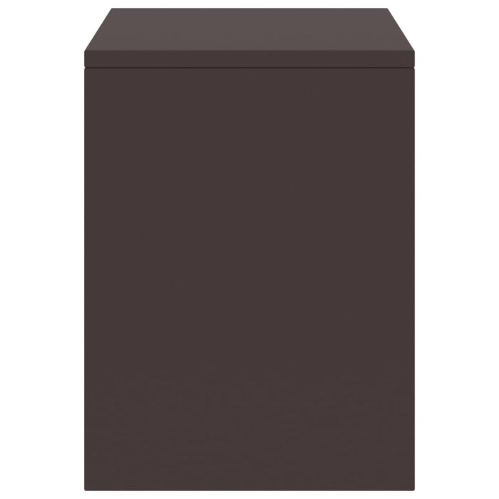 Bedside Cabinets 2 pcs Dark Brown 35x30x40 cm Solid Pinewood