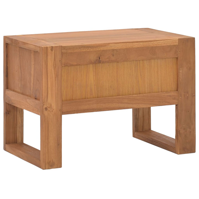 Bedside Cabinet 50x30x35 cm Solid Teak Wood