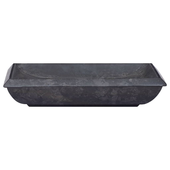 Sink Black 50x35x10 cm Marble