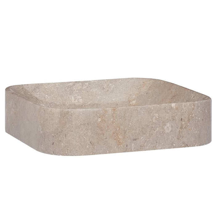 Sink Grey 40x40x10 cm Marble