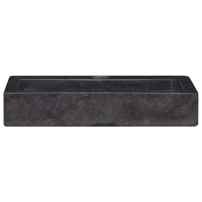 Sink Black 38x24x6.5 cm Marble