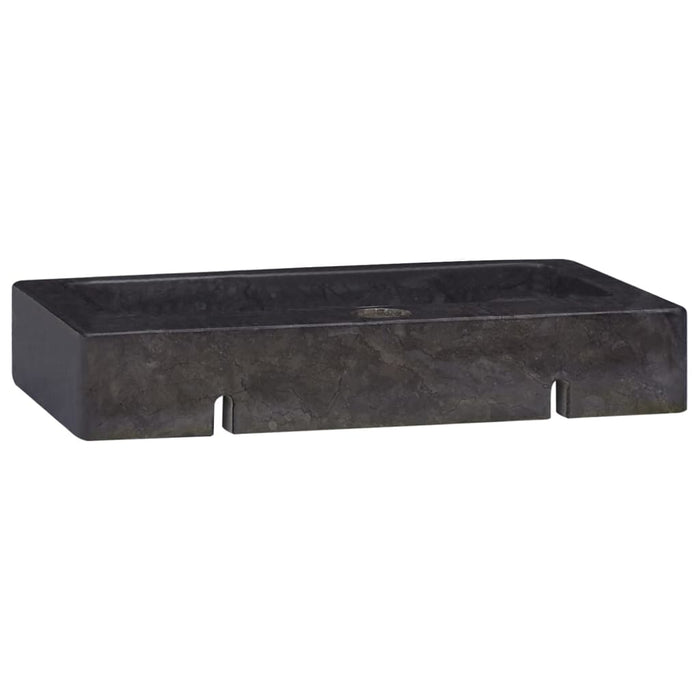 Sink Black 38x24x6.5 cm Marble