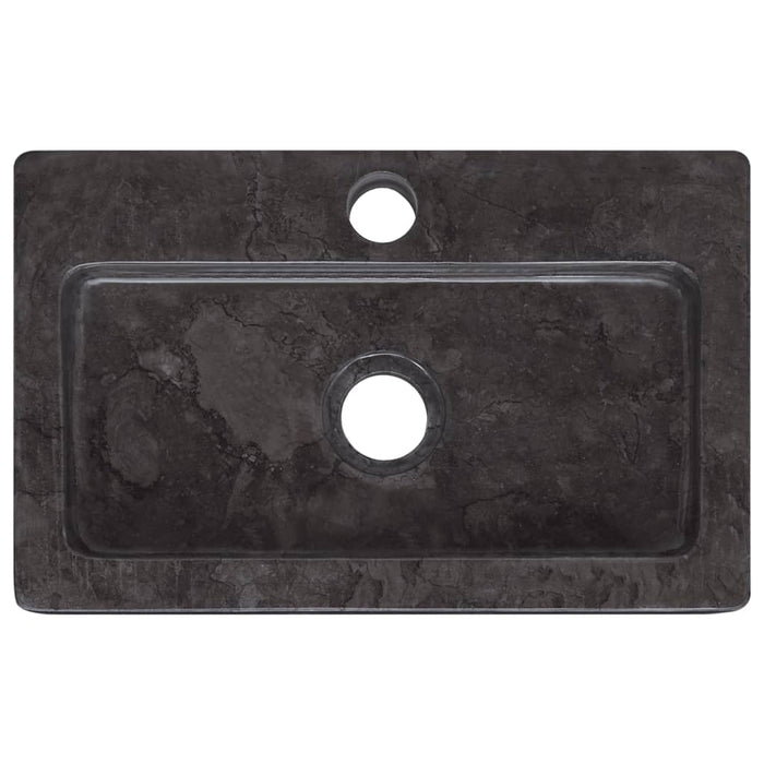 Sink Black 38x24x6.5 cm Marble