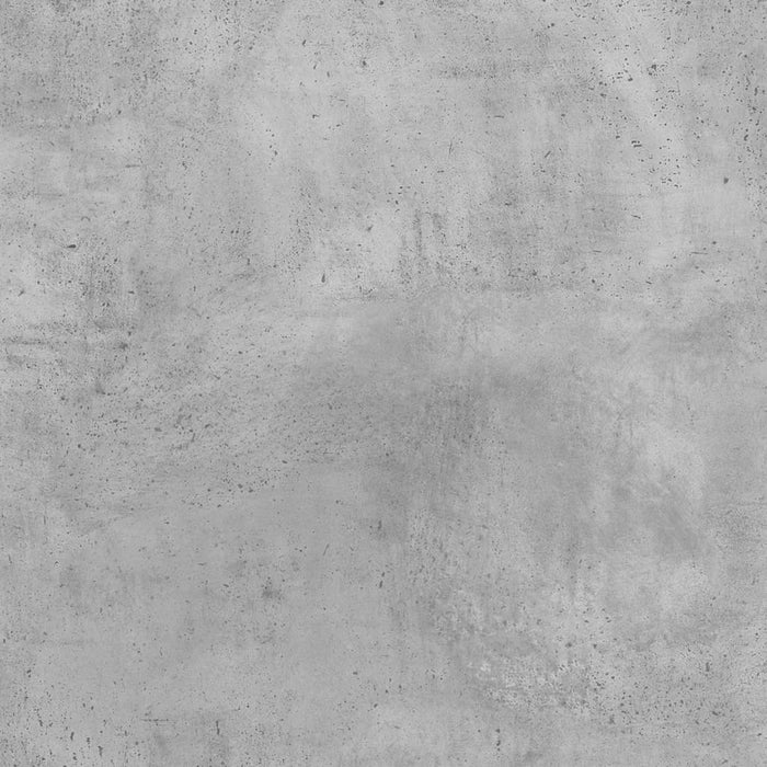 Шкаф за легло с метални крака Concrete Grey 40x35x69 см