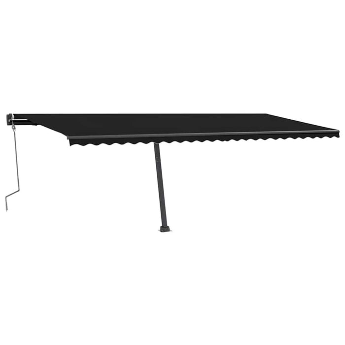 Freestanding Manual Retractable Awning 600x300 cm Anthracite