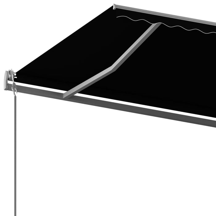 Copertina retractabilă manuală de sine stătătoare 600x350 cm Antracit