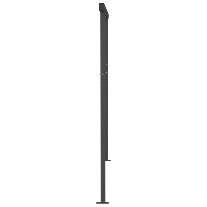 Copertina manuală retractabilă cu LED 4,5x3,5 m crem