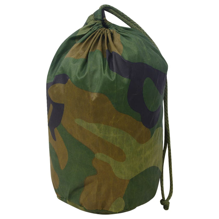 Camouflage Net with Storage Bag 3x7 m Green