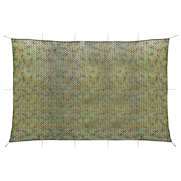 Camouflage Net with Storage Bag 4x7 m Green