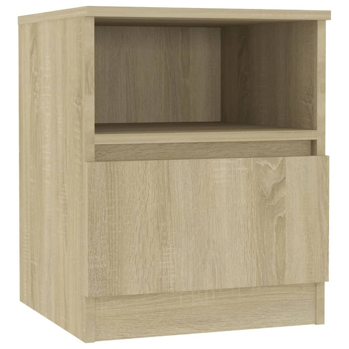 Bed Cabinets 2 pcs Sonoma Oak 40x40x50 cm Engineered Wood