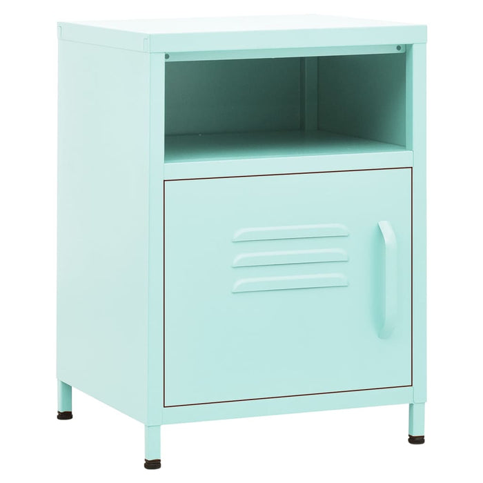 Nightstand Mint 35x35x51 cm Steel