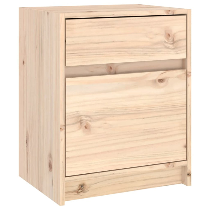 Bedside Cabinets 2 pcs 40x31x50 cm Solid Pinewood