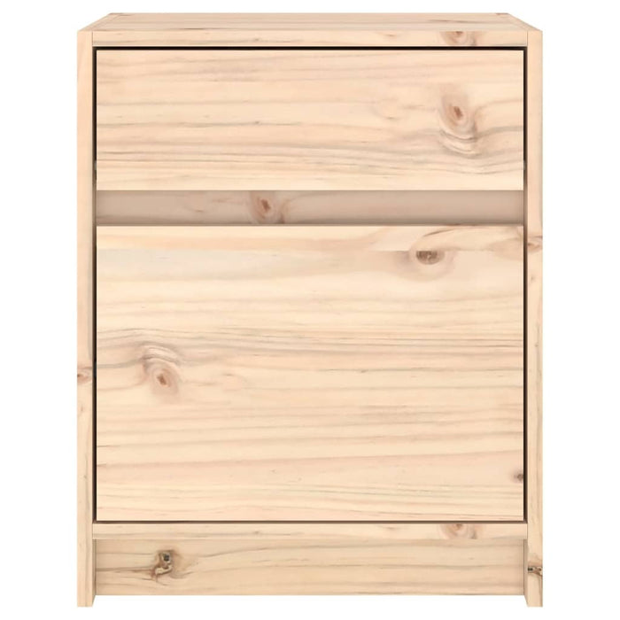 Bedside Cabinets 2 pcs 40x31x50 cm Solid Pinewood