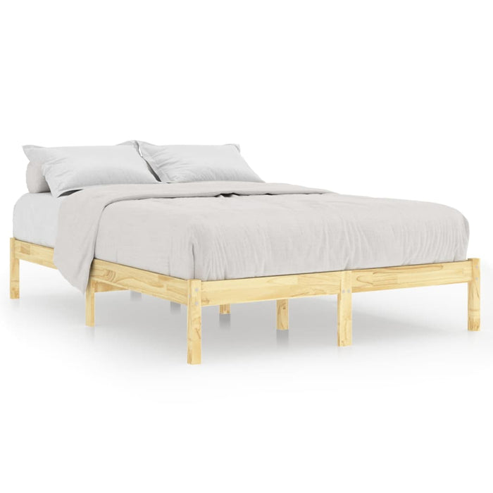 Bed Frame without Mattress Solid Wood Small Double