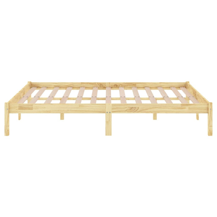 Bed Frame without Mattress Solid Wood Small Double