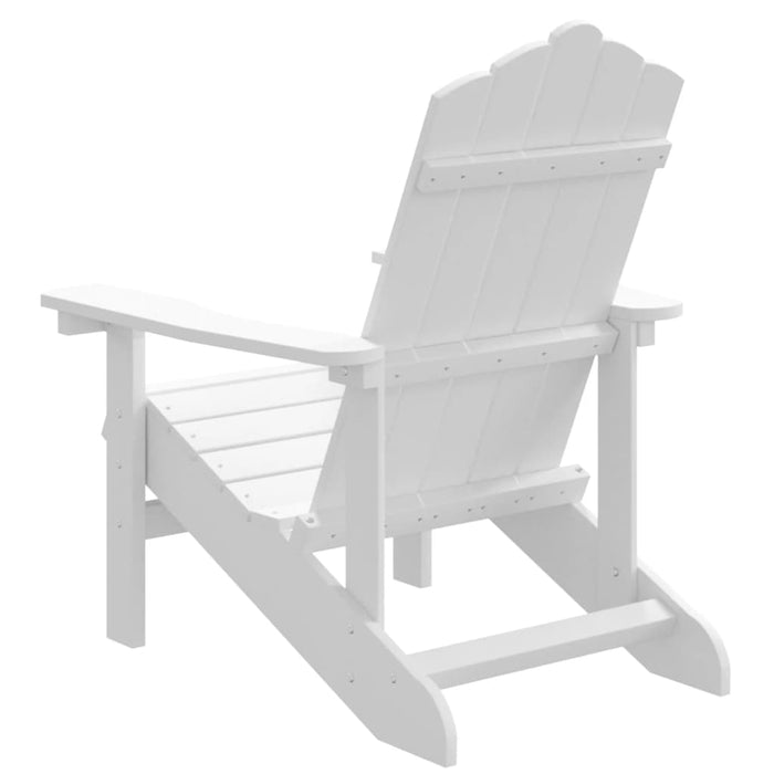 Садовый стул Adirondack HDPE Белый