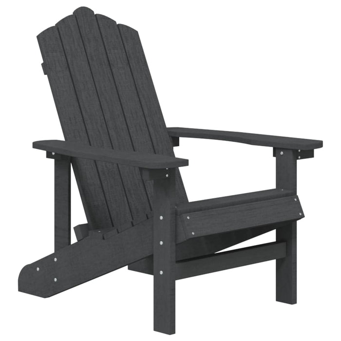 Садовый стул Adirondack HDPE Антрацит