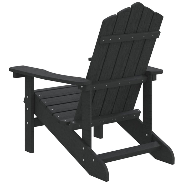 Садовый стул Adirondack HDPE Антрацит