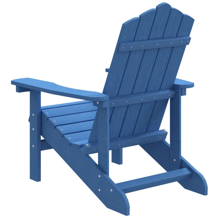 Садовый стул Adirondack HDPE Aqua Blue